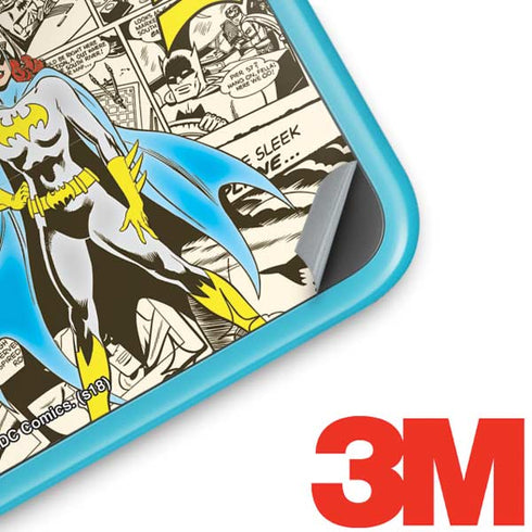 DC Comics Batman Batgirl Vintage Action pose pattern Nintendo 2DS XL (2017) Skin
